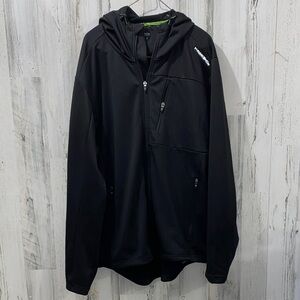 0804 Men's Hawke & Co Black Softshell Jacket